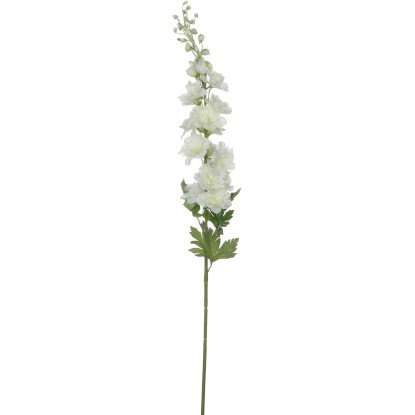 Mica Decorations Kunstfloristik Delphinium Weiss Höhe 78 cm
