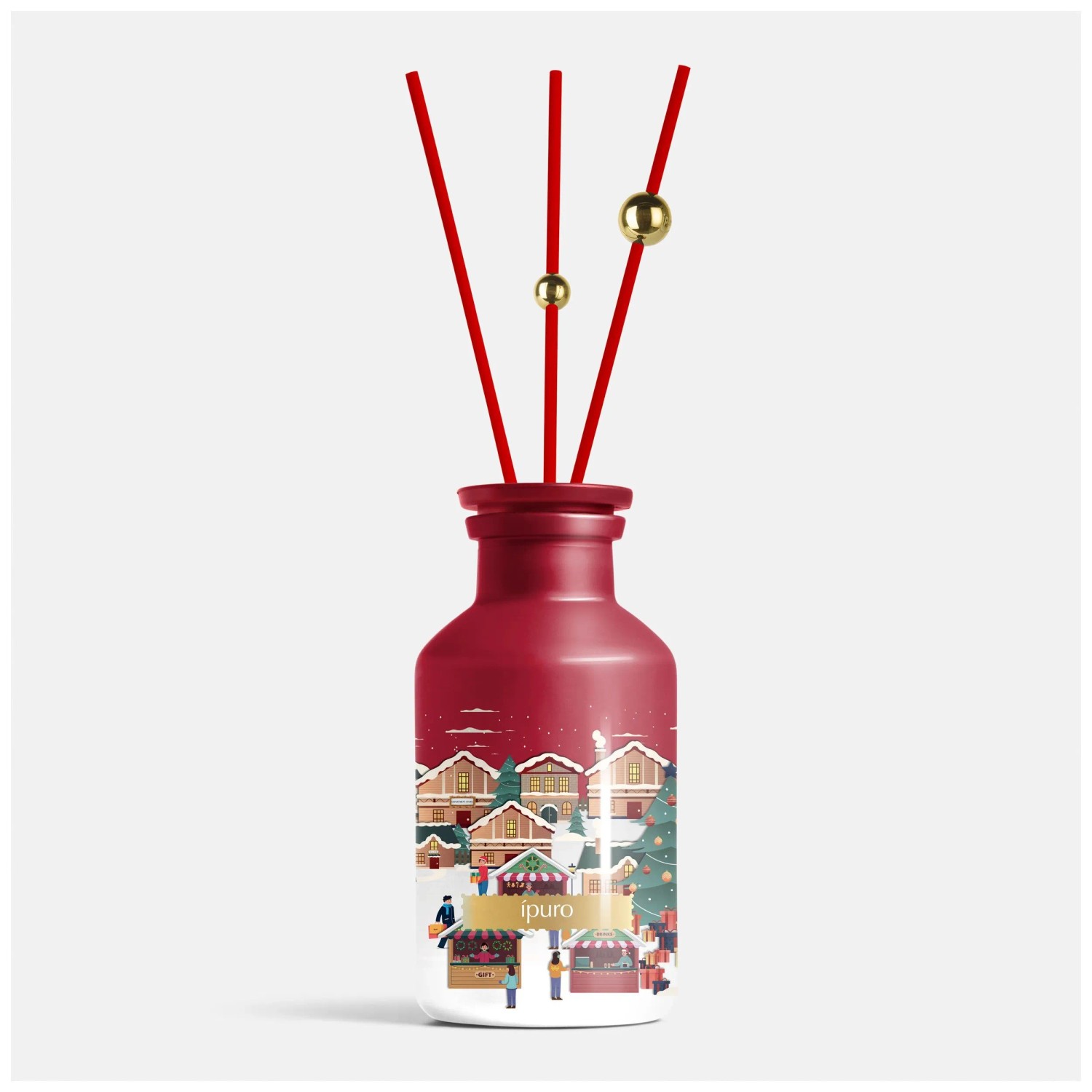 große bodenvase weihnachtlich dekorieren Was macht der Weihnachtsmann in der Glasvase?🎅DIY Weihnachtsdeko 🎅natürlich einfach & wunderschön Weihnachtsdeko ideen