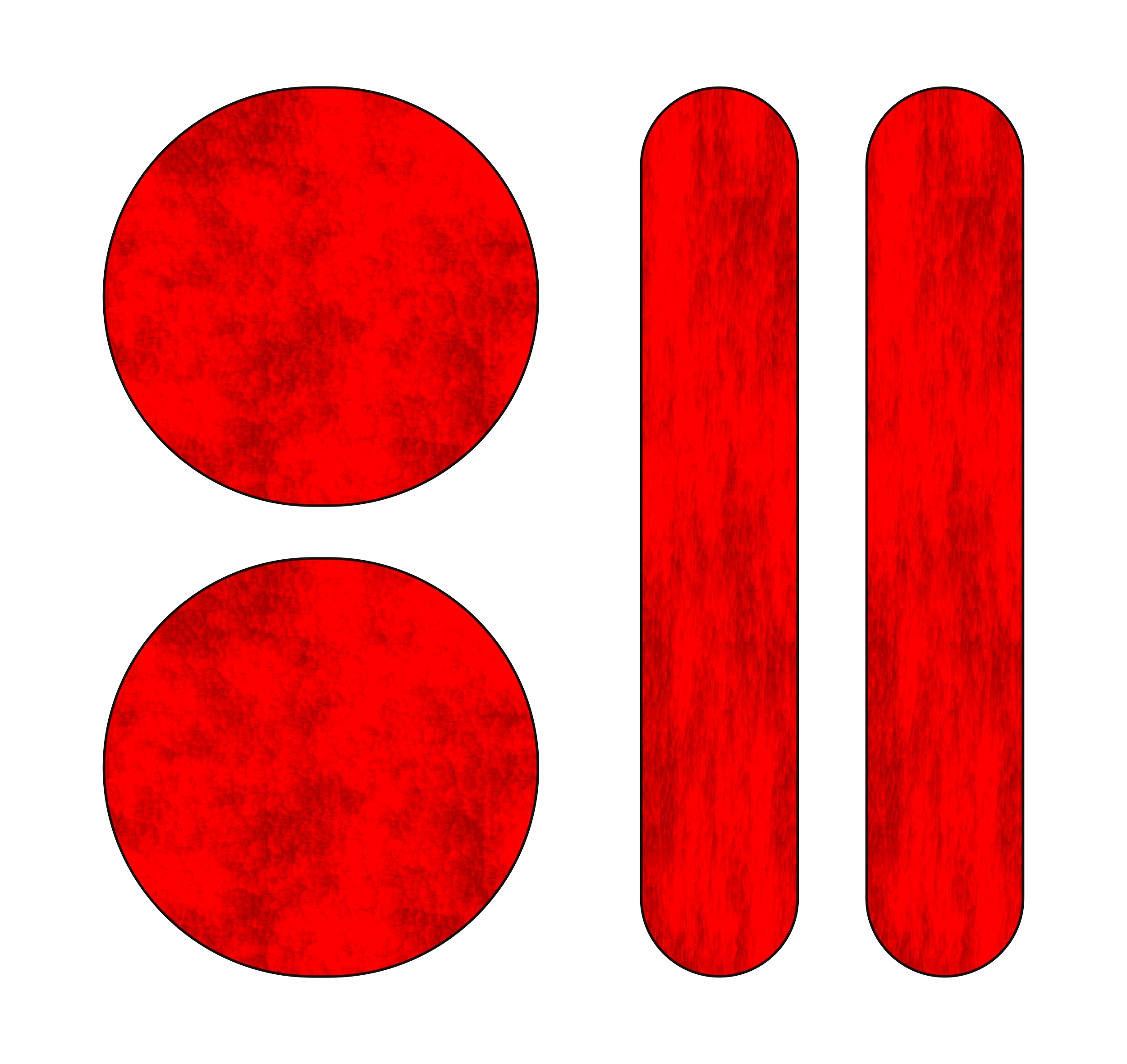 Sticker Streifen/Punkte Rot kaufen bei OBI
