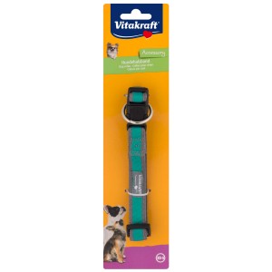 Collare per cani Vitakraft Accessory Standard Nylon XS-S, regolabile con chiusura a scatto.