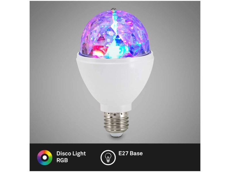 Brilo Ampoule Disco Light E27 / 3 W
