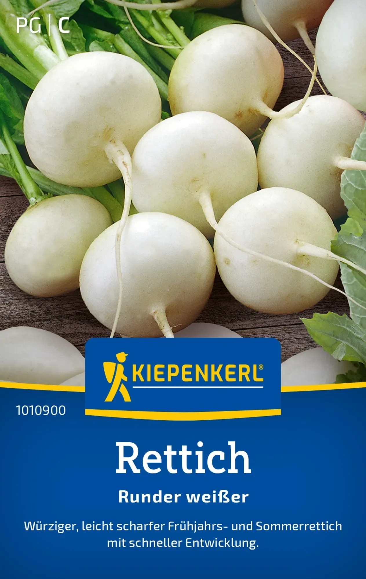 Keime Rettich Kiepenkerl Rettich Runder Weisser