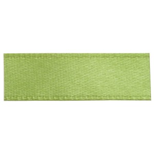 Nastro di raso verde chiaro, larghezza 3 mm, lunghezza 10 m, ideale per l'artigianato e la decorazione.