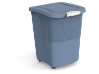 Rotho Tierfutterbehälter Archie Blau 38 l