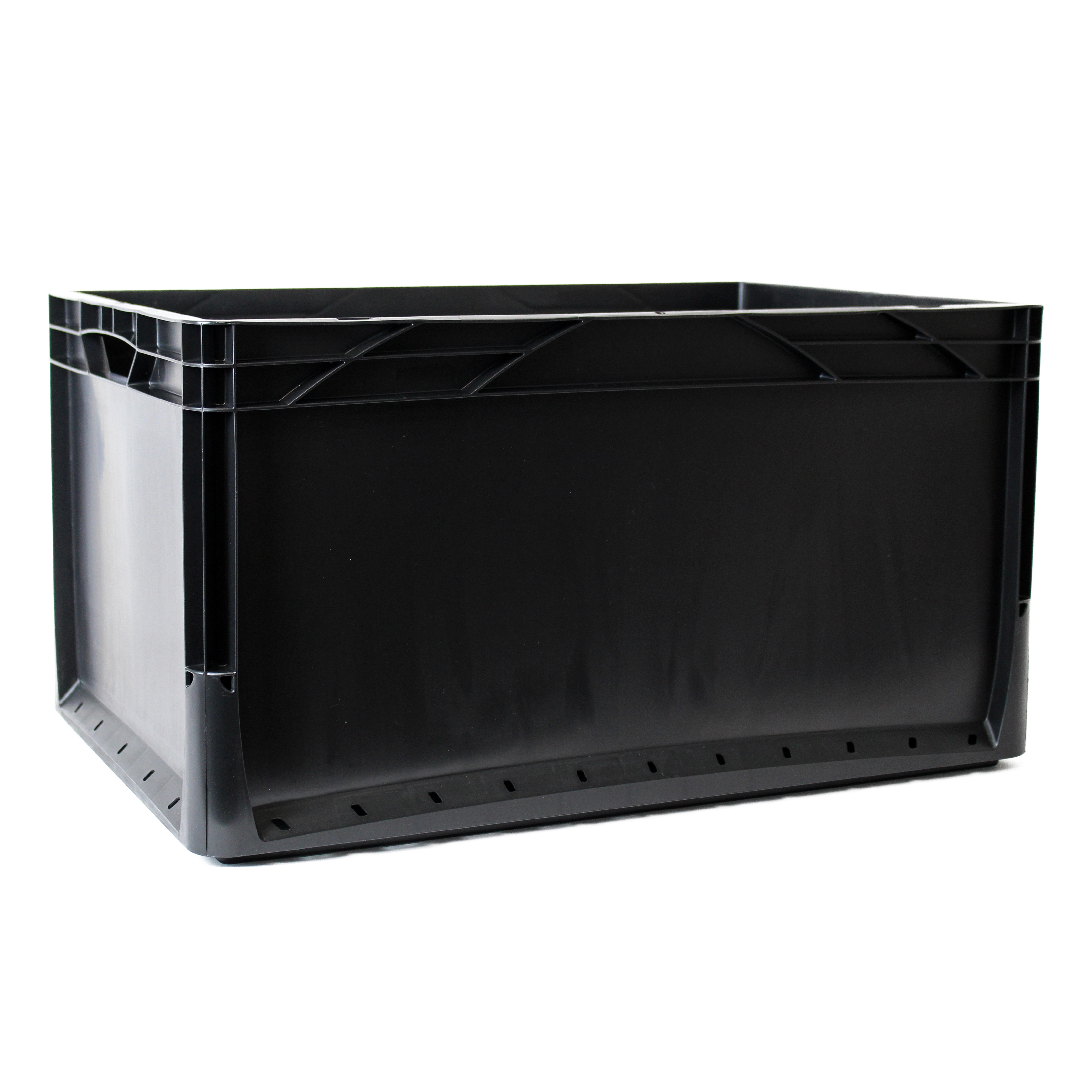 Eurobox-System Box Vollwand Schwarz (HxBxT) 60 x 40 x 32 cm kaufen