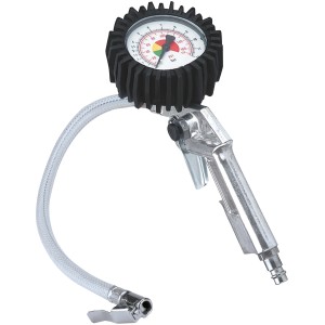 Einhell manomètre de gonflage des pneus avec soupape de décharge pour compresseurs.