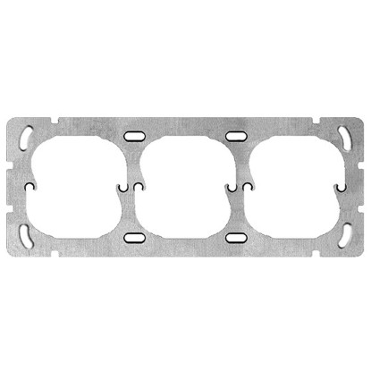 Befestigungsplatte EdizioDue Feller waagrecht Gr. 3