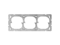 Befestigungsplatte EdizioDue Feller waagrecht Gr. 3