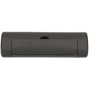 Safety-Box S IP44 nera per distribuzione elettrica esterna.