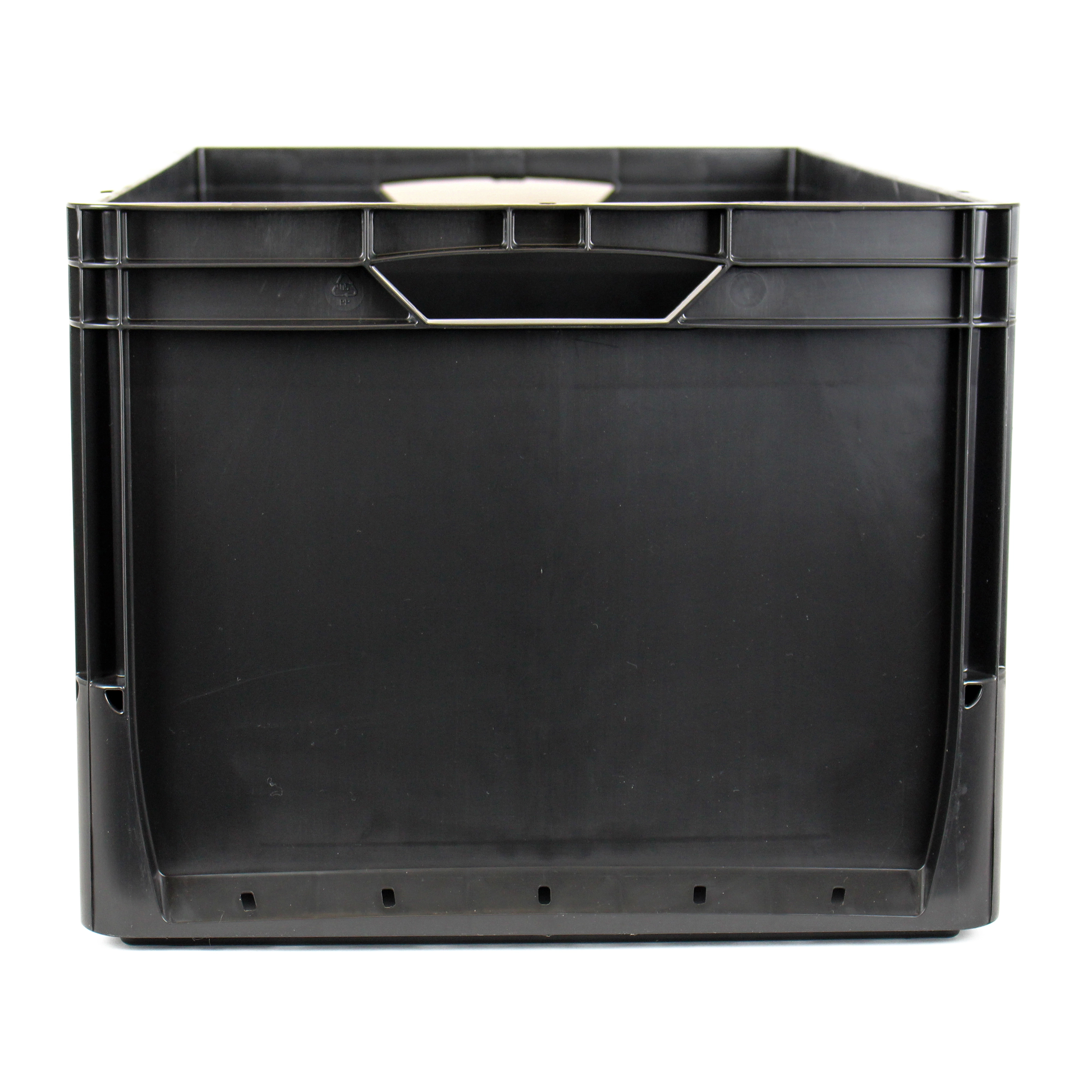 Eurobox-System Box Vollwand Schwarz (HxBxT) 60 x 40 x 32 cm kaufen bei OBI