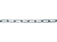 Catena in acciaio a maglia zincata a caldo Ø 4 mm / a metratura