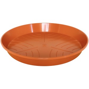 Sottovaso standard Geli, Ø 40cm, terracotta, per piante, in plastica.