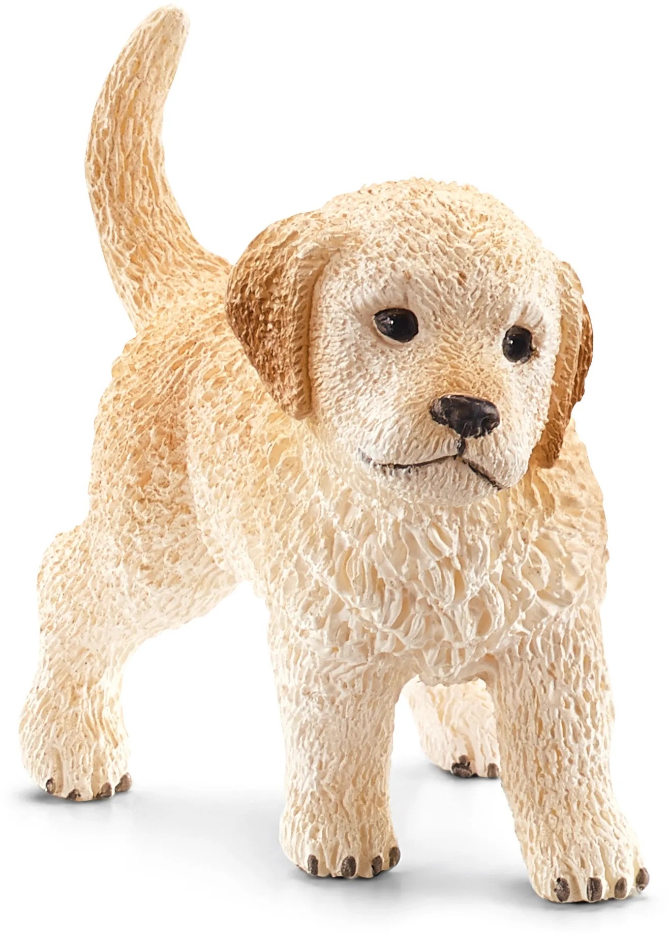 Schleich 16342 Golden Retriever Welpe – Realistische Tierfigur, Maßstab 1:12, 5,0 X 2,2 X 3,7 Cm, Für Kinder Ab 3 Jahren