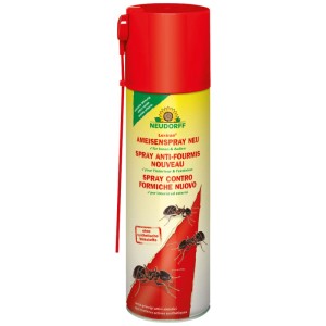 Neudorff Loxiran spray anti-fourmis, flacon pulvérisateur de 300ml pour lutter contre les fourmis dans la maison et le jardin.