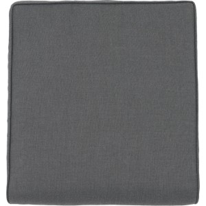 Coussin d'assise gris pour ensemble lounge Luciara, coussin de chaise, pièce de rechange.