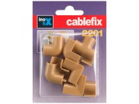 Cablefix Kabelkanal-Verbindungen Beige 7 mm assortiert 10-tlg.