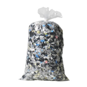 Sacchetto di scaglie di schiuma (500g) per imbottitura, materassi e isolamento acustico.
