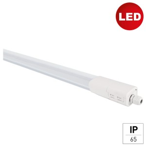 E2 Elektro LED Réglette étanche Plus S 18W, blanc. Luminaire étanche avec protection IP65.