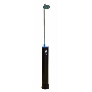 Doccia solare Steinbach Speed Shower con serbatoio da 20 l e soffione a pioggia per una doccia rilassante in giardino.