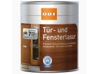 OBI Tür- und Fensterlasur Palisander 750 ml
