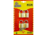 Burg-Wächter Set di lucchetti Quadro 405 30 SB