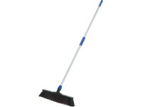 LUX-TOOLS Strassenbesen Professional 2in1 Elaston mit Stiel 40 cm