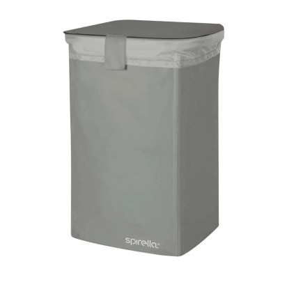 Wäschekorb Grau L mit Innenfutter 50 l