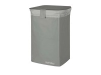 Wäschekorb Grau L mit Innenfutter 50 l