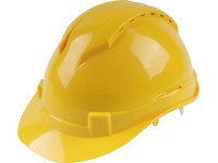 LUX-TOOLS Casco da costruzione a 6 punti Giallo LUX-TOOLS Casco da costruzione a 6 punti Giallo
