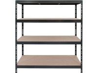 Ar Shelving Schwerlast Steckregal Rivet XL Anthrazit (HxBxT) 180 x 160 x 60 cm