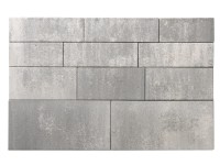 Terrassenplatten Parchetto-Largo Grau-Alpin Mehrformat