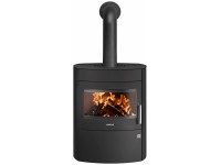 Justus Kaminofen Agero 2.0 Stahl Schwarz 7 kW