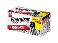 Energizer Batterie Alkaline Max AAA / 1,5 V / 24 + 8 Stk.