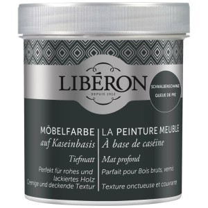 Libéron pittura per mobili a base di caseina, tonalità Coda di rondine, barattolo da 0,5 l.