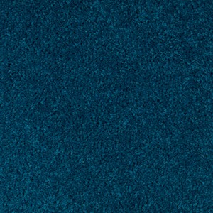 Moquette bleue Bari Aqua au mètre, largeur 500 cm, aspect velours.