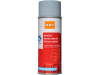 OBI Laque colorée Gris argenté satiné 400 ml