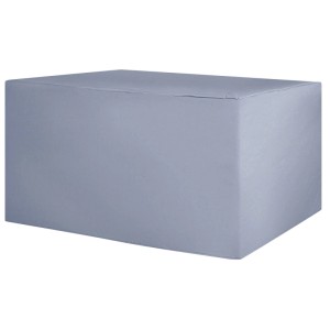 Copertura antipioggia grigia Beliani Chuva per mobili da giardino, 155x155x90cm.