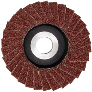 Proxxon Disco lamellare K100 per smerigliatrice angolare a collo lungo, disco abrasivo con lamelle