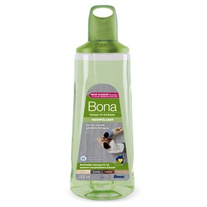 Bona Detergente per Pietra, Piastrelle e Laminato, cartuccia da 850 ml, per pulizia senza aloni.