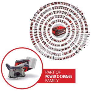 Einhell TP-MA 36/30 Li BL fresatrice per muri a batteria, parte della famiglia Power X-Change.