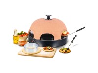 Emerio Pizzaofen Pizzarette für 6 Personen