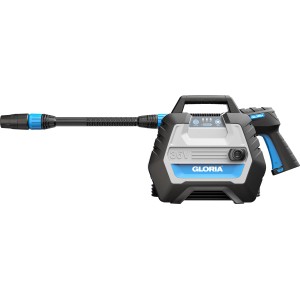 Idropulitrice a media pressione a batteria Gloria MultiJet 36V con lancia e pistola.