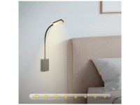 Briloner® Lampada lettura Cielo Nero (HxLxP) 56 x 3 x 7,5 cm / 2 W / 200 lm