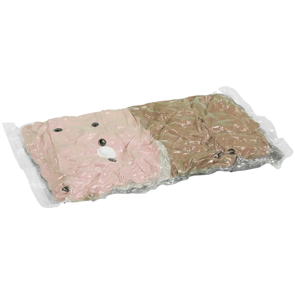 Sac De Rangement Sous Vide XL Wenko - 70x145cm, Transparent - Gain De Place Jusqu'à 75% Pour Manteaux, Robes