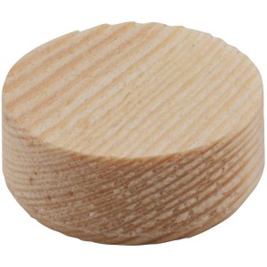 Cache conique en pin, Ø 25mm, pour recouvrir vis et trous.