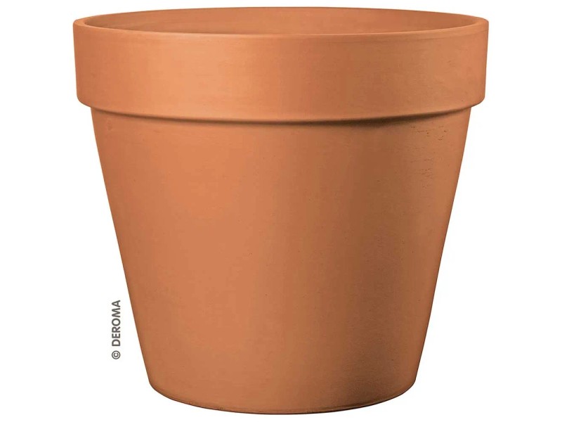 Deroma – Sottovaso In Terracotta Per Vasi, Diametro 10,2 Cm, Classico, Marrone, Prodotto In Cina - 2