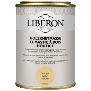 Dose Holzknetmasse Natur zum Ausbessern von Holz, Melamin und Spanplatten.