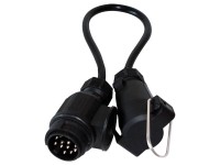 Unitec Adapter mit Kabel 12 V / 13-/7-polig / 0,5 m