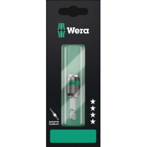 Wera Porte-embout 889/4/1 K Rapidaptor, support universel pour changement rapide d'embouts.