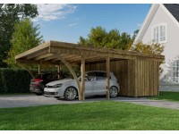 Alpholz Doppelcarport Aarhus Fichte (HxBxT) 244 x 600 x 504 cm